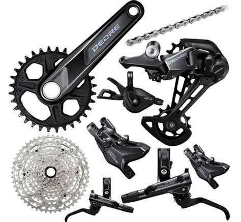 2021 Shimano Deore M6100 12 Speed Hydraulic Brake Groupset 170 175mm 10