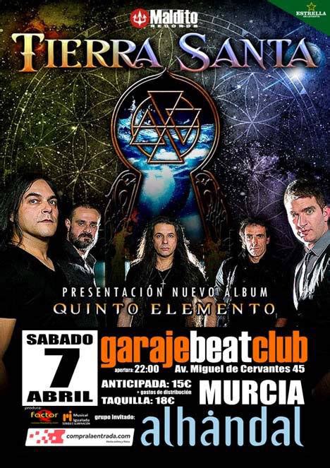 TIERRA SANTA Este sábado 7 de abril en MURCIA tras su gira El