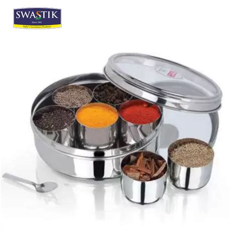 MASALA BOX STAINLESS STEEL Shree Swastik Food Products