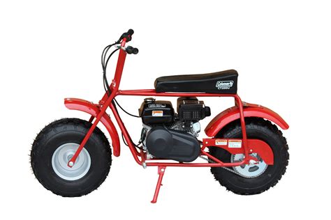 Coleman Powersports Red Frame Gas Powered Mini Bike With Off