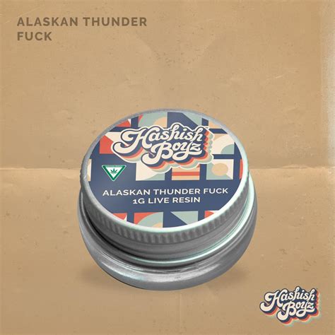 Dispo Thunder Fuck 1G Live Resin Hashish Boyz MED Weedmaps
