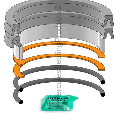 Pkh Pk Ma Hercules For O Rings Hydraulic Seals Cylinders