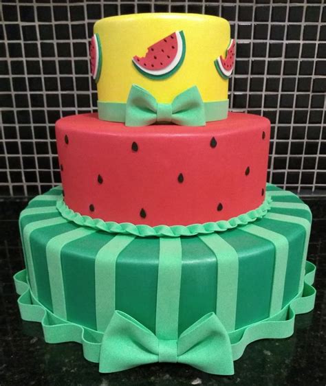 Pin by Raquel Regly on BOLOS CENOGRÁFICOS Watermelon cake Watermelon