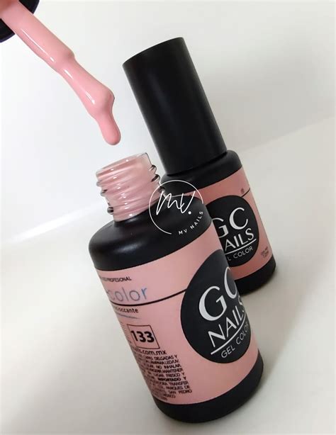 GEL GC COLOR 133 NUDE ROSA 12 ML MV NAILS DISTRIBUIDORA