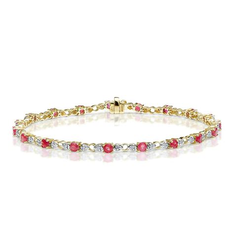 Ruby Bracelets The Diamond Store