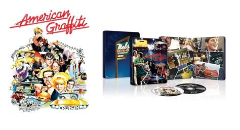 American Graffiti 4k Ultra HD Blu Ray Steelbook Fantha Tracks Daily