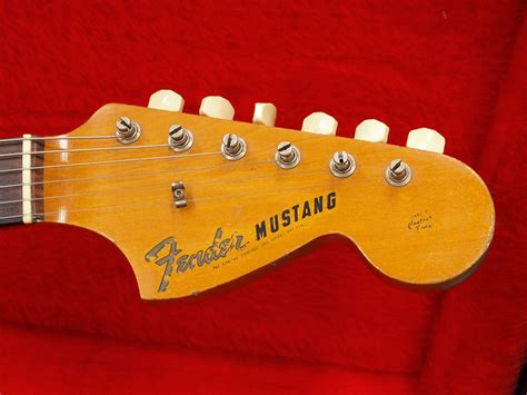 Fender Usa Mustang 1966年製 Body Refinish 税込販売価格 ￥118000 ビンテージ 1966年製ムスタングが入荷 ボディ・リフィニッシュ品の