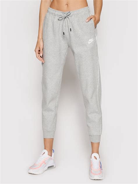 Nike Spodnie Dresowe Sportswear Fleece Jogger Cz Szary Standard Fit