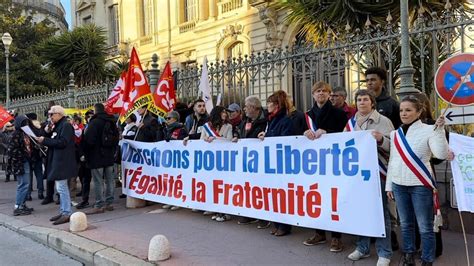 Video Montpellier Manifestants Contre La Loi Immigration