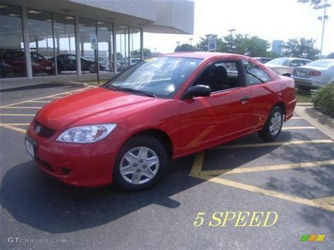 Rally Red Honda Civic Value Package Coupe Photo