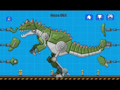 Jogo Robo Dinossauro - Dinossauro de Brinquedo (Dinossauros Robô) Jogos de Dinossauro Rex ...