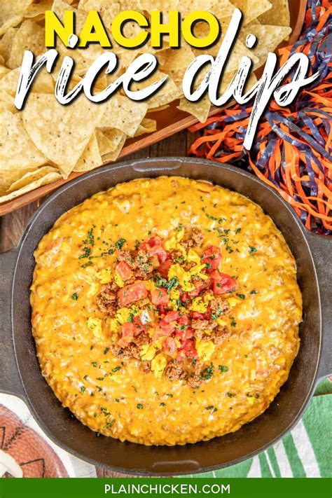 Creamy Taco Dip - FOOTBALL FRIDAY - Plain Chicken