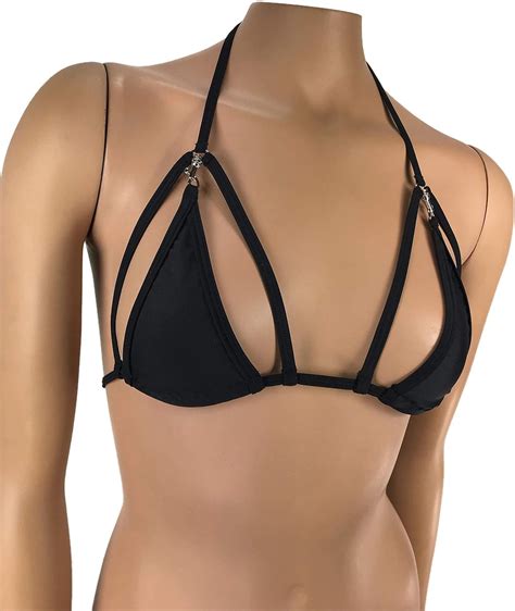 Buy Exotic Dancewear Triangle Bikini Top Swimwear Rave Outfits Skimpy