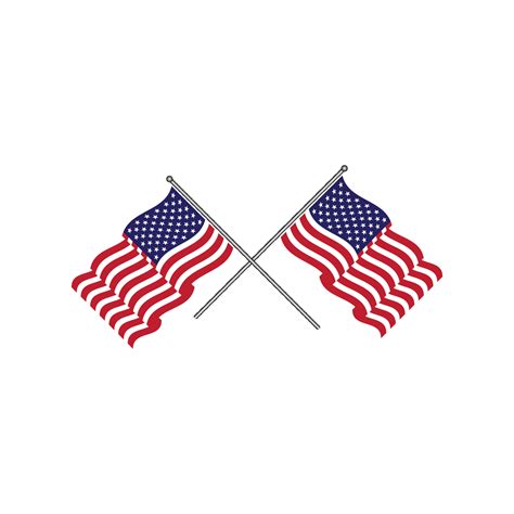 Flag american vector icon illustration 14172207 Vector Art at Vecteezy