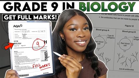 How To Get Full Marks In Biology Gcse Answer Questions With Me