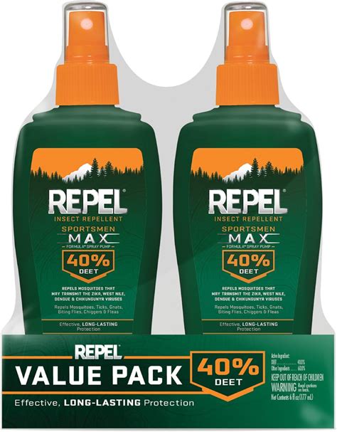 Amazon Repel Insect Repellent Sportsman Max Formula Spray Pump