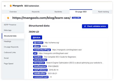 What Is Structured Data Schema Markup In Seo Mangools