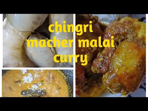 Chingri Macher Malai Curry Chingri Macher Recipe Chingri Macher Curry