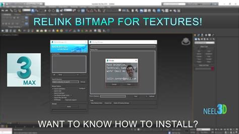 Relink Bitmap Script For Ds Max Installation Tutorial Free