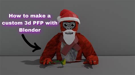 How To Make A Gorilla Tag Profile Picture In Blender Advanced – Otosection