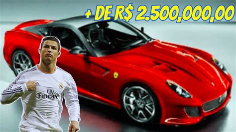 Os Incríveis CARROS DE LUXO de Cristiano Ronaldo Carros ESPETACULARES