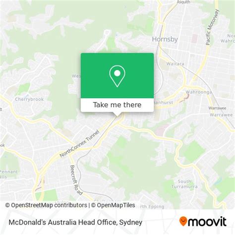 How to get to McDonald's Australia Head Office in Sydney by Bus, Train ...