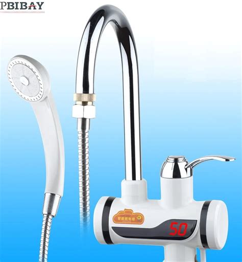 BDS3000W 4 Digital Display Instant Hot Water Tap Electric Shower