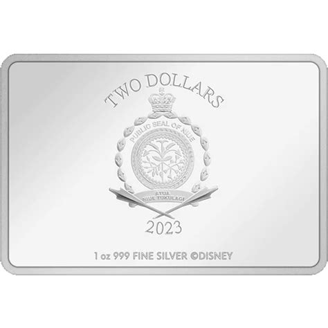 2023 Silver Niue Disney 100 Years of Wonder Poster Coins - Silver.com™