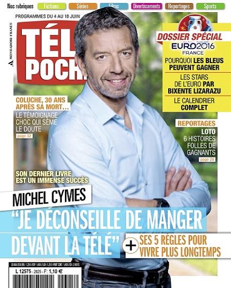 Télé Poche N2625 Du 4 au 10 Juin 2016 Télécharger Des Magazines