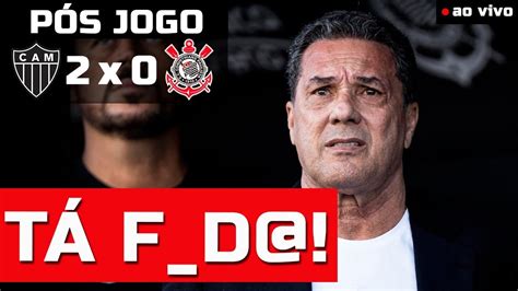 PÓS JOGO ATLÉTICO MG 2 X 0 CORINTHIANS COPA DO BRASIL 2023 OITAVAS