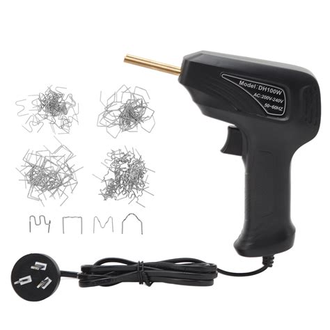 Plastic Welding Machine W Hot Stapler Welding Bumper Repair Kit For Car Bumpers With Clamp And