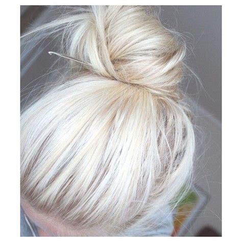 Platinum Hair Messy Bun Hair Styles Long Hair Styles Platinum Hair