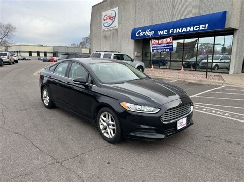 Pre Owned 2013 Ford Fusion Se Sedan 4 4d Sedan Y6657 06 In Crystal Carhop