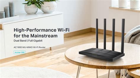 Tp Link Archer C80 Ac1900 Wireless Mu Mimo Wi Fi Router