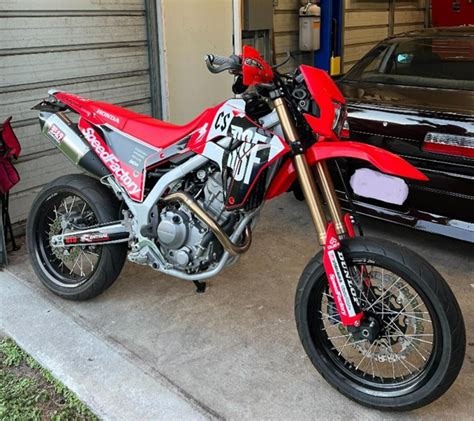 Customer Bikes: Tommy's CRF300L Supermoto Conversion - SRmoto.com ...