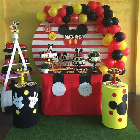 Fiesta De Mickey Mouse Como Decorar Una Fiesta De Mickey Mouse