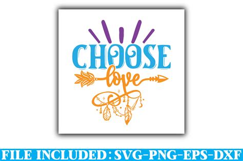 Choose Love Graphic by Design Zone · Creative Fabrica