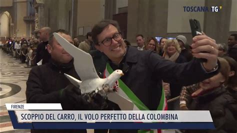 Firenze Scoppio Del Carro Il Volo Perfetto Della Colombina