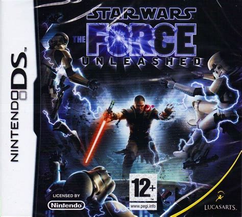 Star Wars The Force Unleashed 2008 Nintendo Ds Box Cover Art Mobygames