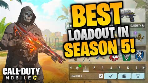 Top Best Guns Loadout In Codm Season Gunsmith Loadout Class