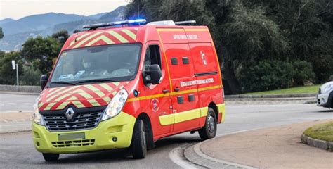 Accident de la route à Ajaccio le motard est décédé