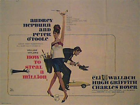 How To Steal A Million 1966 British Quad Poster Posteritati Movie Poster Gallery