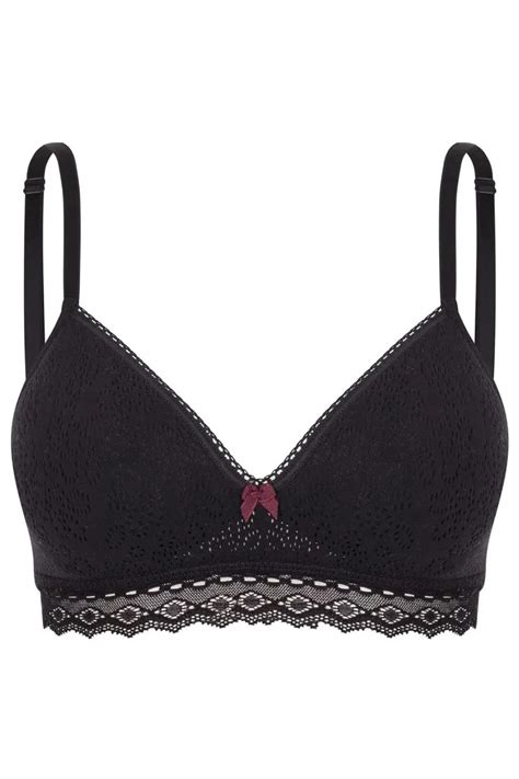 Sutiã Triângulo Lenço Move Trifil Bojo Flex Preto Mania Moda Íntima Loja de Lingerie Online