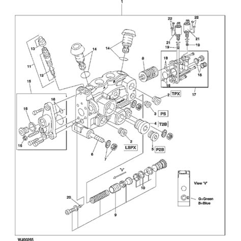 E Forwarder Rotator Outlet Section Boom Valve Epc John Deere