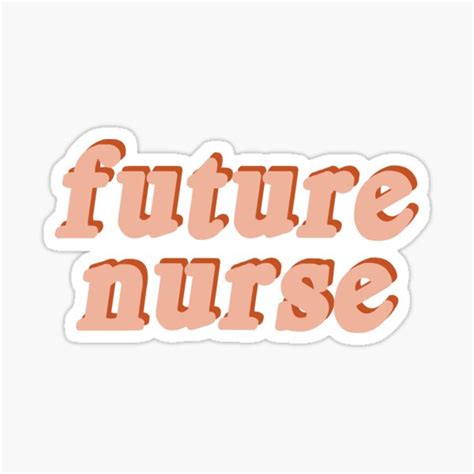 Future Nurse Stickers | Redbubble