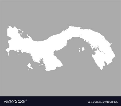 Map Of Panama Royalty Free Vector Image Vectorstock