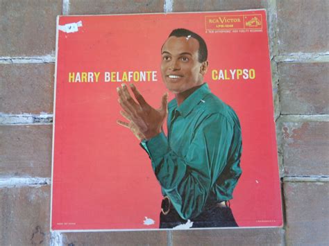 Vintage Vinyl Record Harry Belafonte Calypso 1956 Rca Album Music Etsy