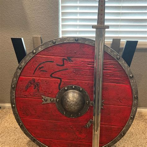 Ragnar Lothbrok Authentic Battleworn Viking Shield Etsy