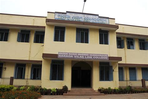 Sarada Vilas Law College Mysore