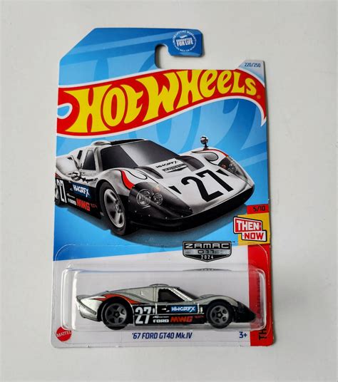 Hot Wheels Then And Now Of Ford Gt Mk Iv Zamac Htf